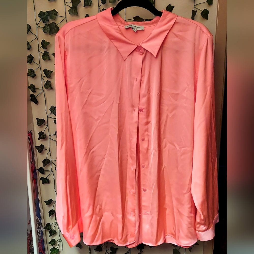 Bright Salmon-y Dress Shirt